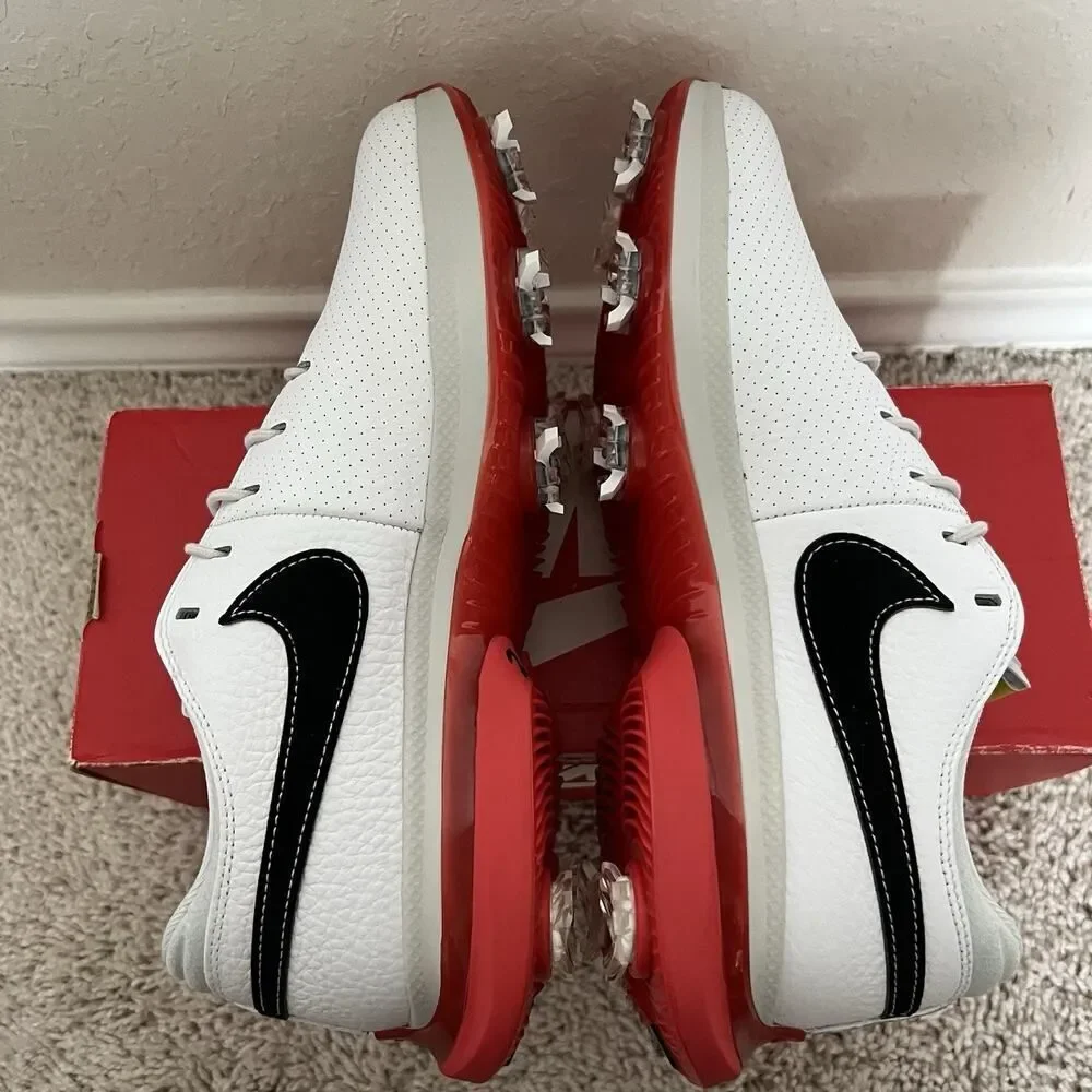Nike Air Zoom Victory Tour 3 Mens Golf Shoes White Track Red DV6798 101 Size 7